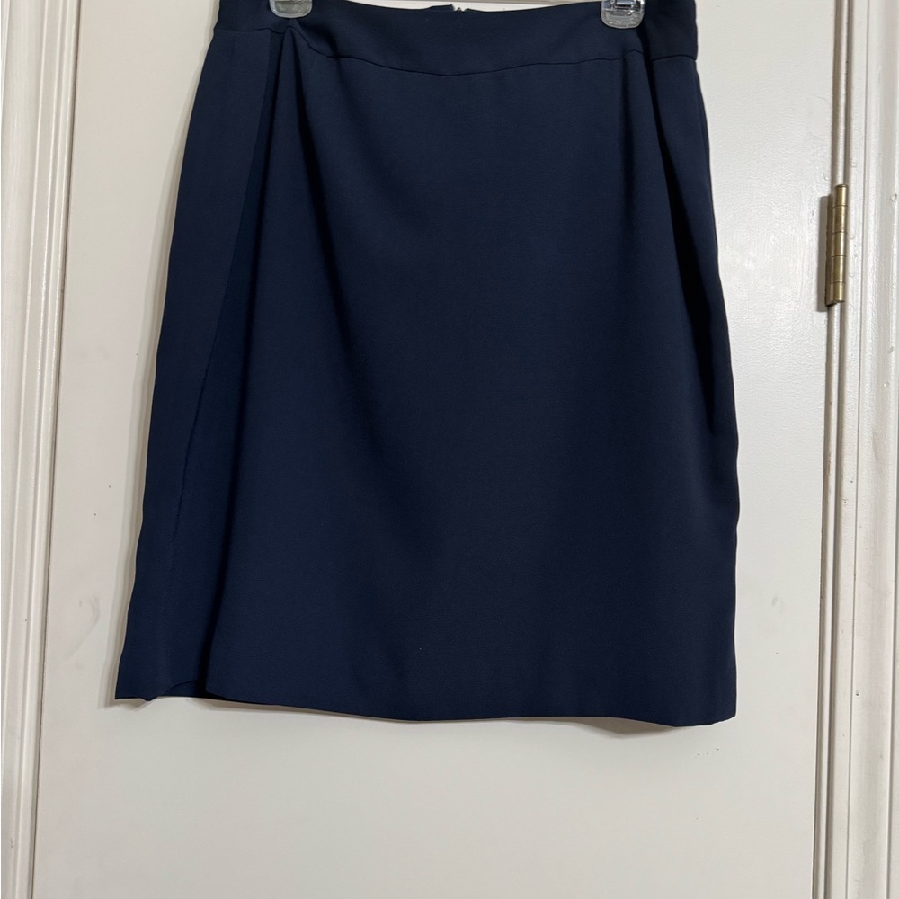 Elegant Navy Blue Women's Skirt
